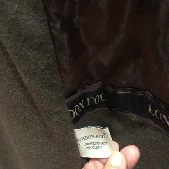 London Fog Maxi Length Overcoat/Raincoat Size Small/Medium - Picture 12 of 15